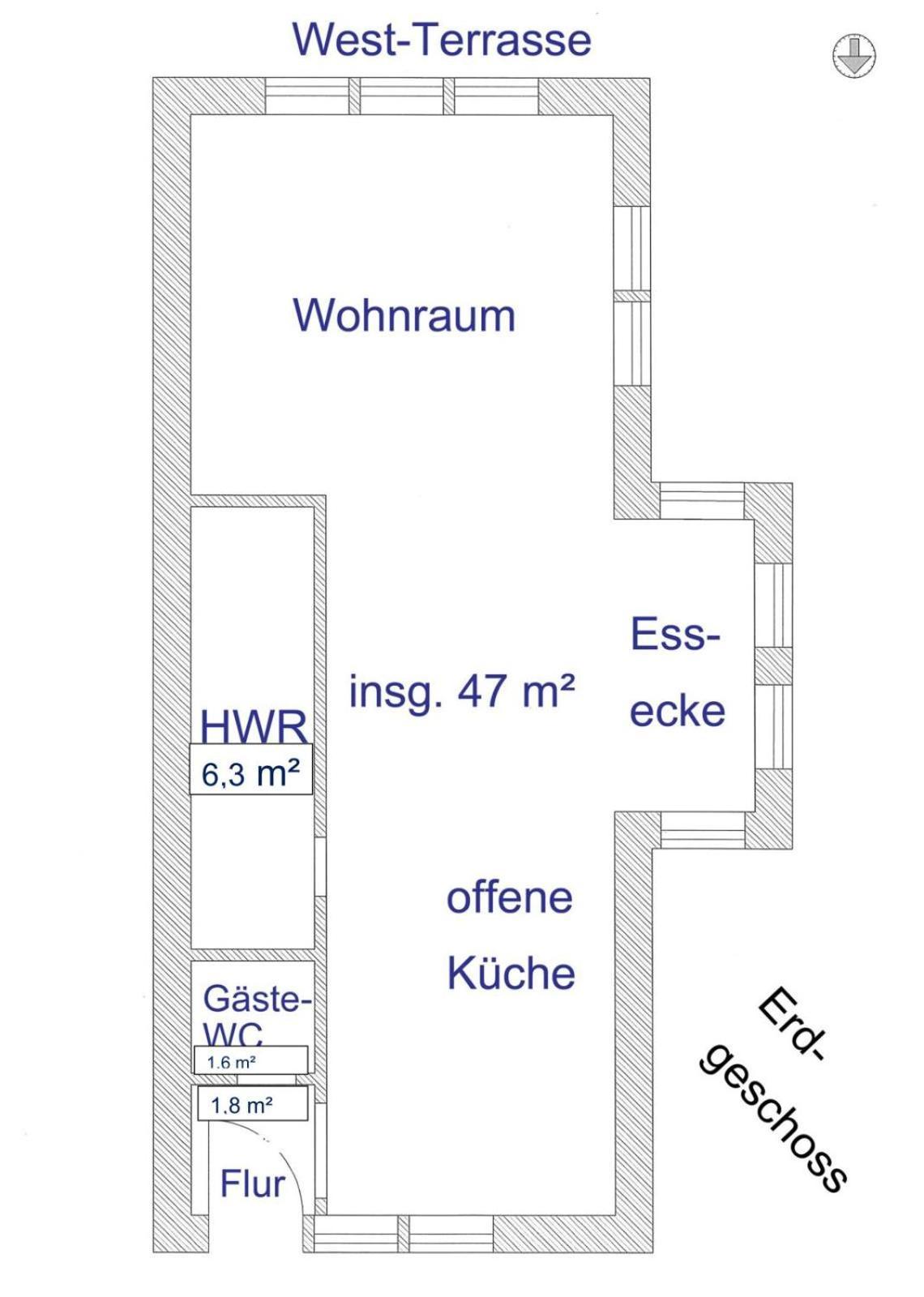 Vila Hus Im Lee Un Luv Olpenitz Exteriér fotografie